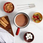 vonshef swiss fondue set chocolate 1