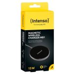 intenso magnetic wireless charger mb1 magnetisches induktionsladepad schwarz induktions ladegeraet