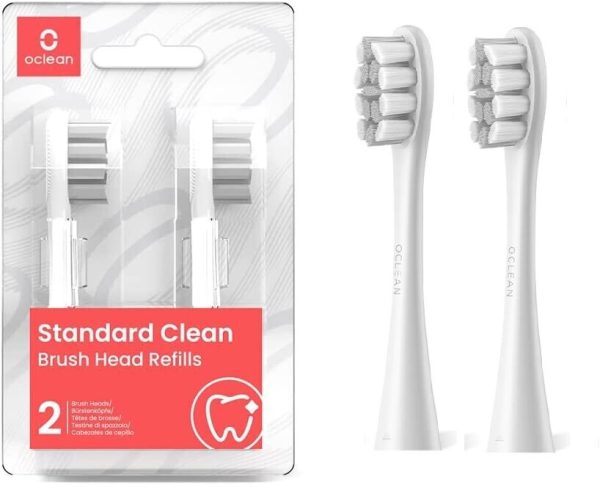 oclean standard clean brush head refill weiss 2 stk 3
