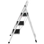 vonhaus 150kg 3 folding step ladder 3 1
