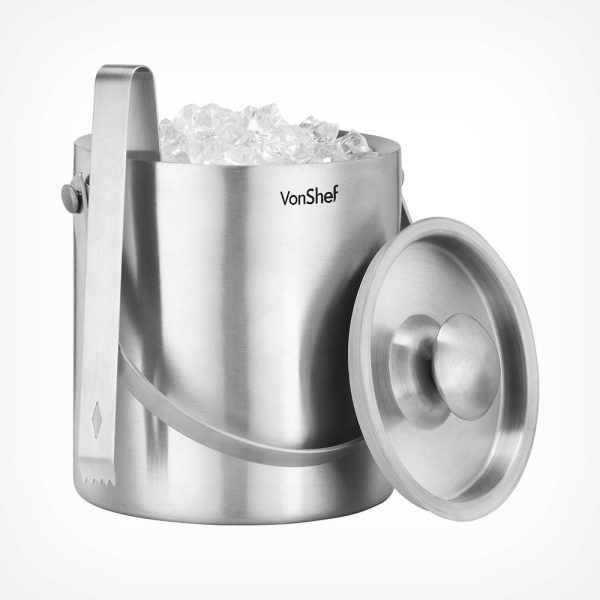 vonshef stainless steel ice bucket 1 1