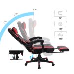 chaise gaming rouge obg73brv1 5 1