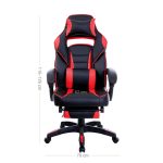 chaise gaming rouge obg73brv1 6 1